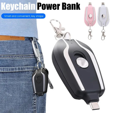 Key Chain Power Bank - Mini Charger