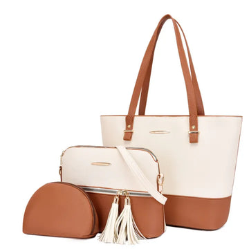 3 In 1 Fashion Sammi Shoulder Handbag Set