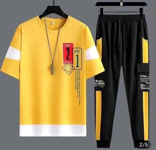 2 Pcs Men Track Suit ( Night dress )