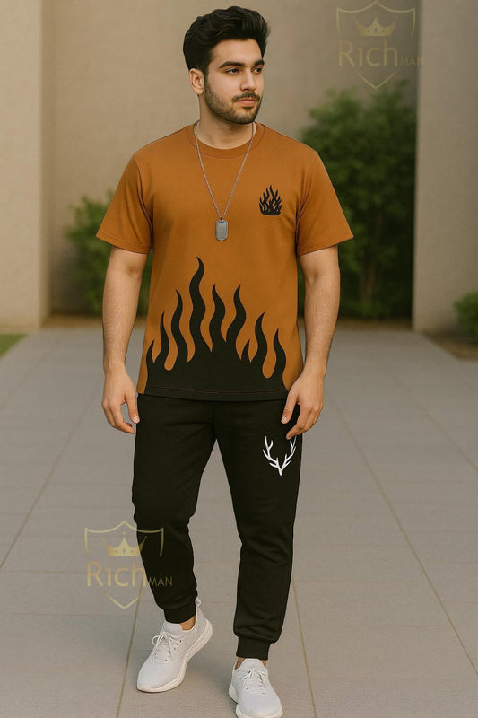 Mens 2pc Micro Plain Premium Tracksuit